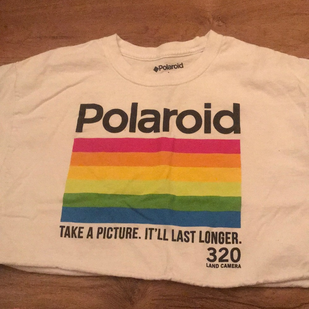 Polaroid long sleeve top